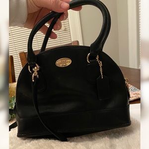 Coach Black Satchel Bag